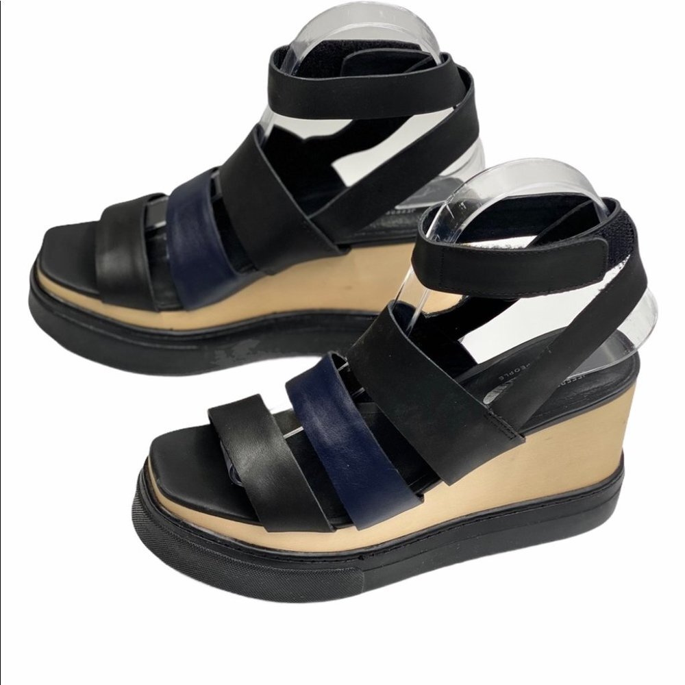 JEFFREY CAMPBELL Strappy Platform Sandals 7.5 - Picture 2 of 10
